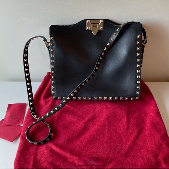 Valentino women’s rockstud shoulder bag - Picture 1 of 5